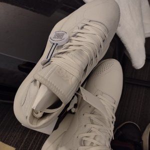 Yohji Yamamoto Y-3 White Sneakers 12.5